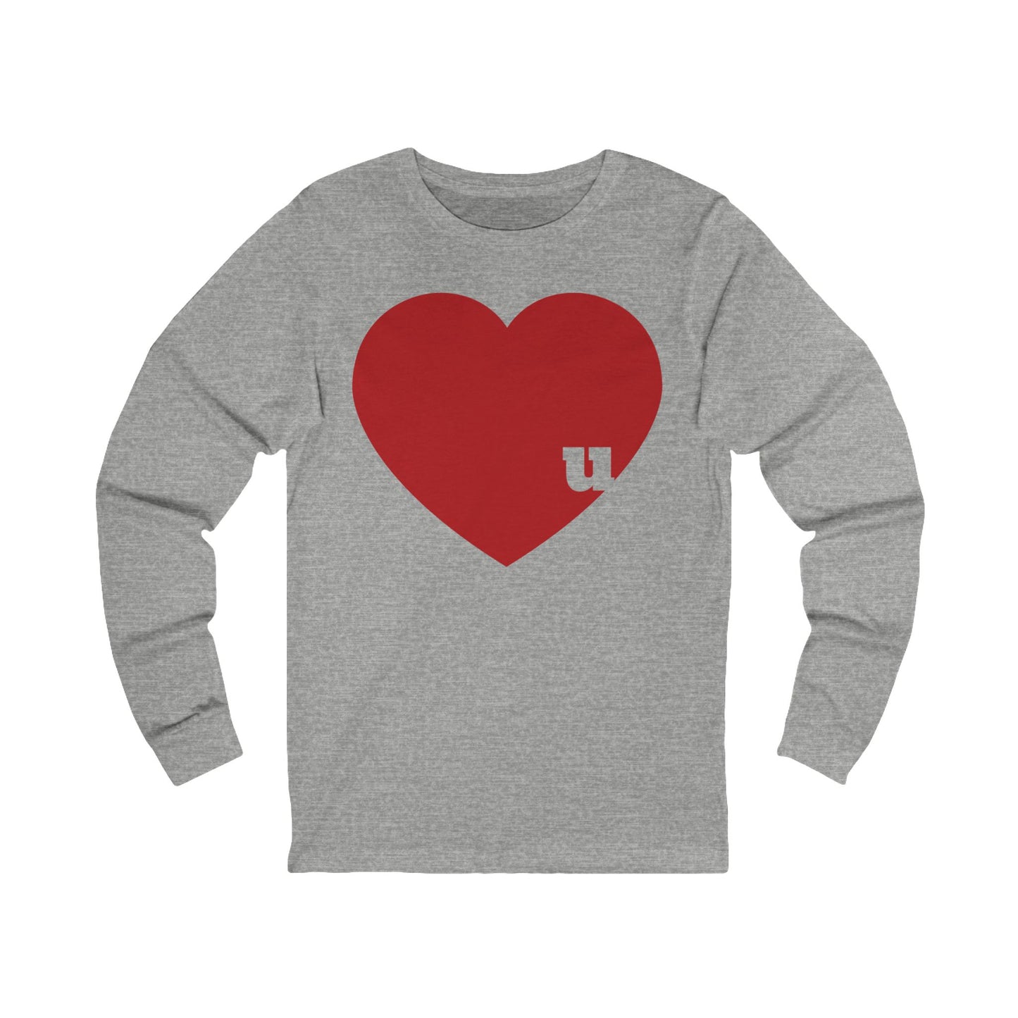 Love u Unisex Lightweight Long Sleeve Tee