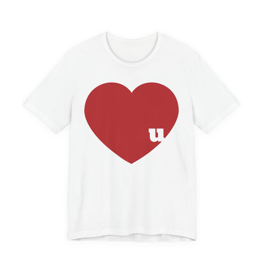 Love u Unisex Lightweight Jersey Tee