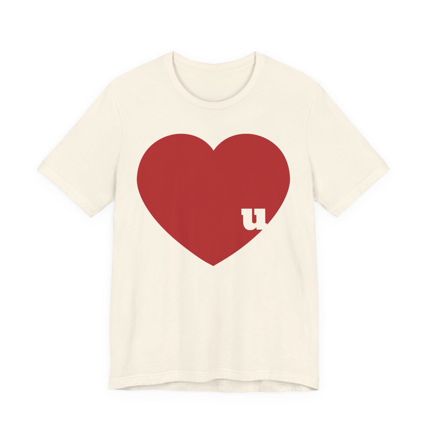 Love u Unisex Lightweight Jersey Tee