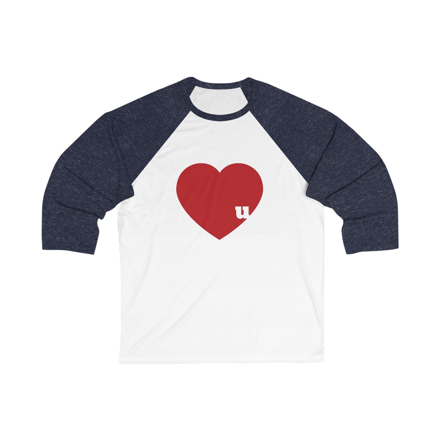 Love u Unisex ¾  Sleeve Baseball Tee