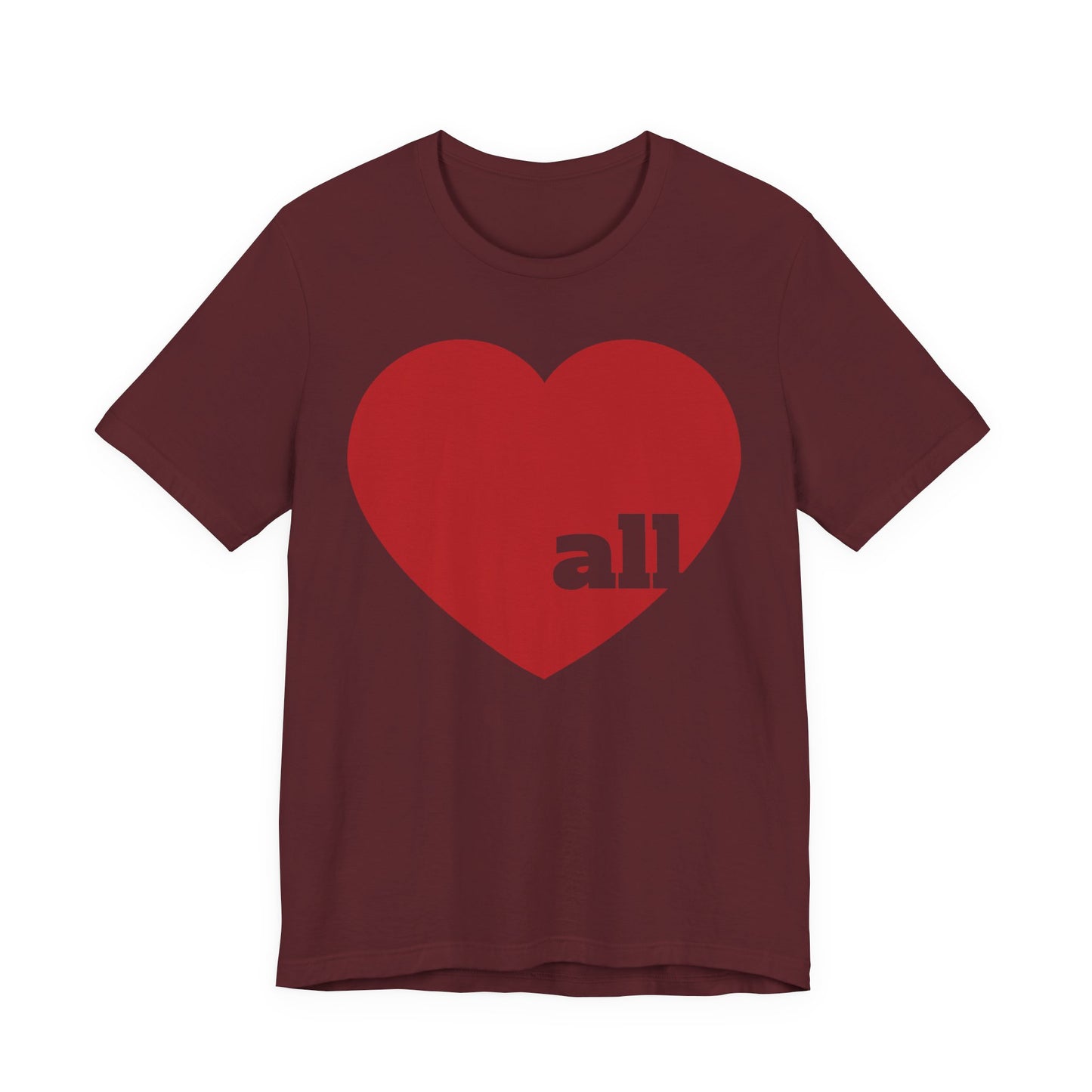 Love all Unisex Lightweight Jersey Tee