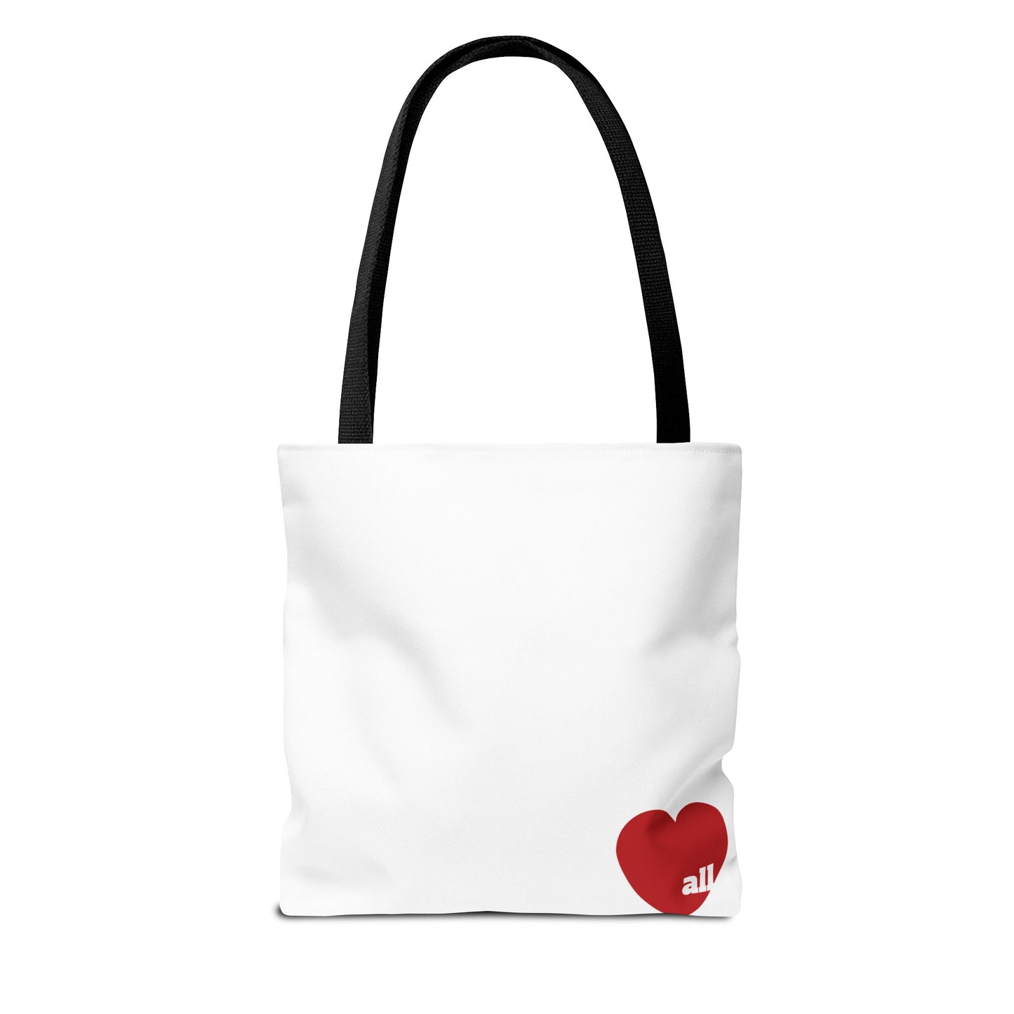 Love u all Tote, in White
