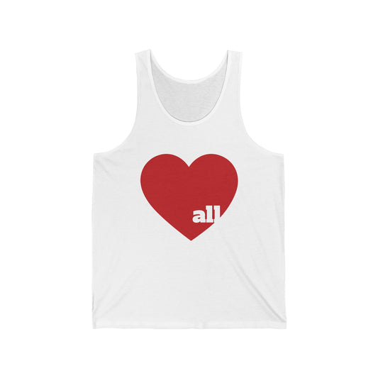Love all Unisex Jersey Tank