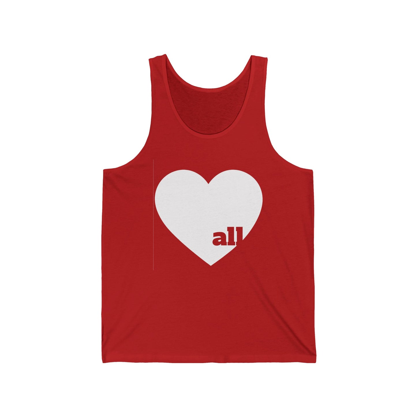 Love all Unisex Jersey Tank
