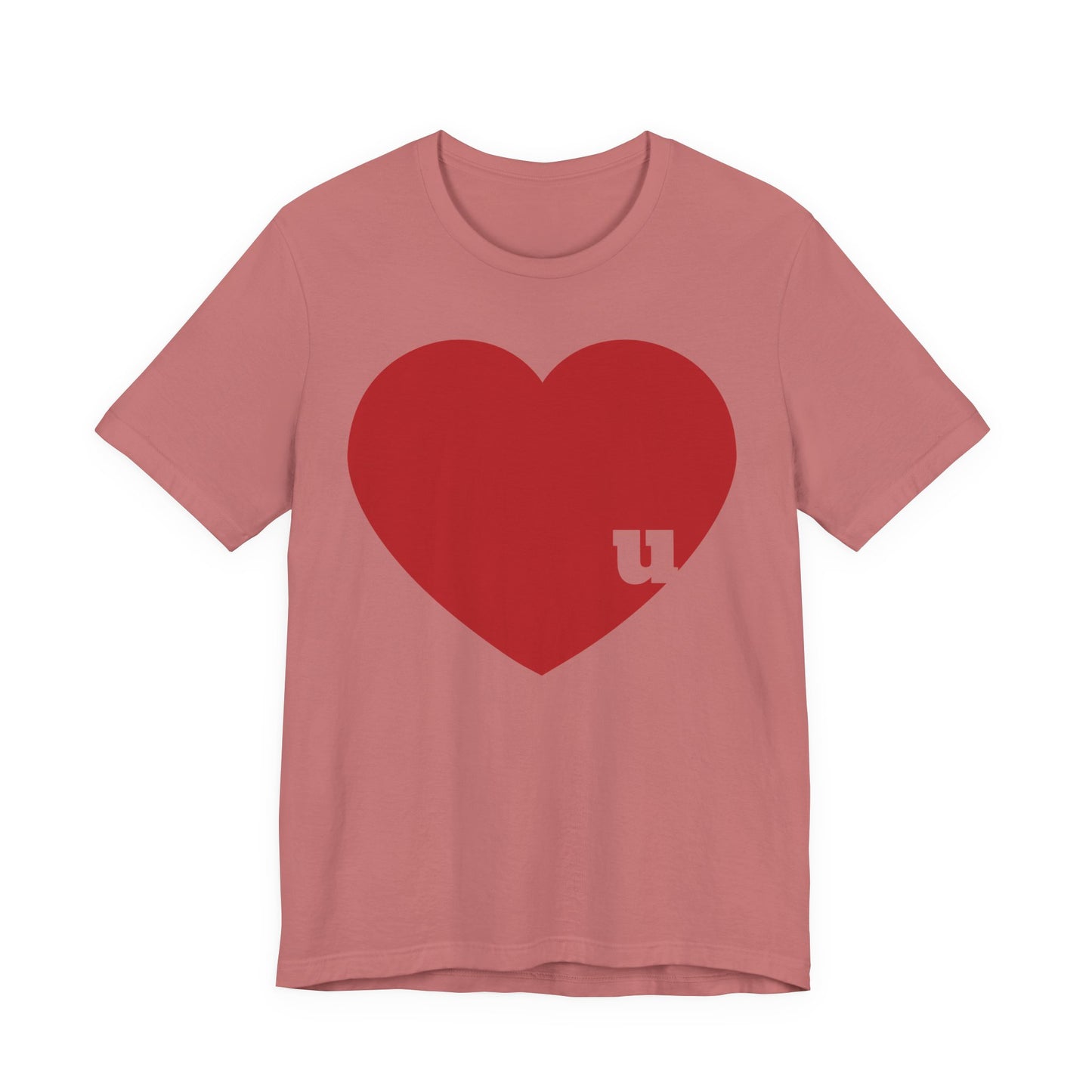 Love u Unisex Lightweight Jersey Tee