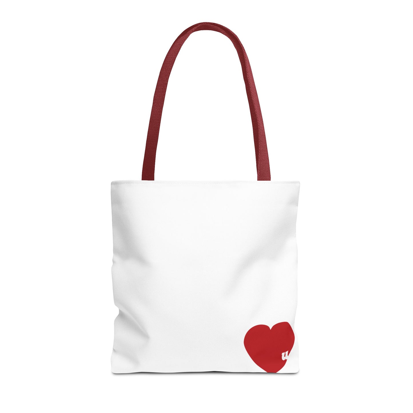 Love u all Tote, in White