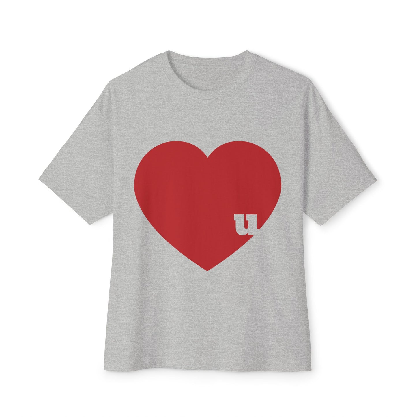 Love u Unisex Oversized Boxy Tee