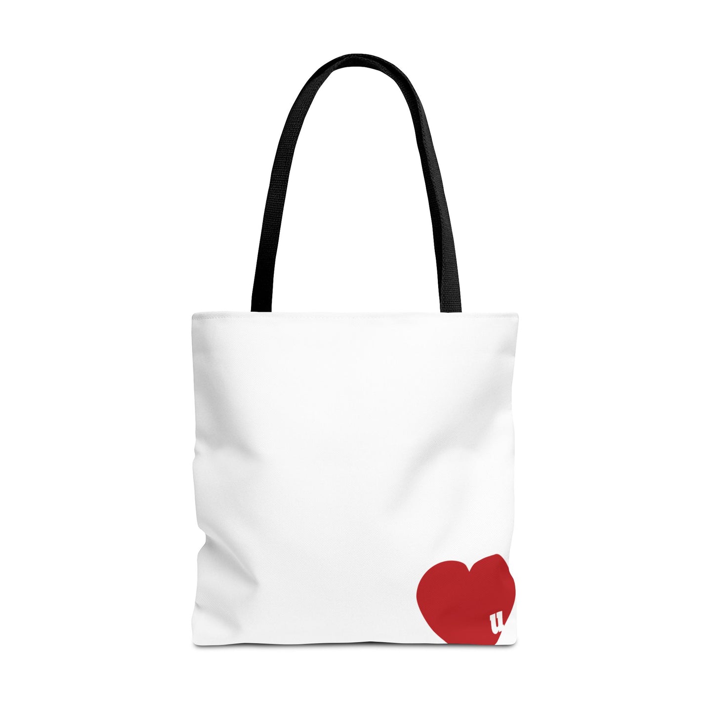 Love u all Tote, in White