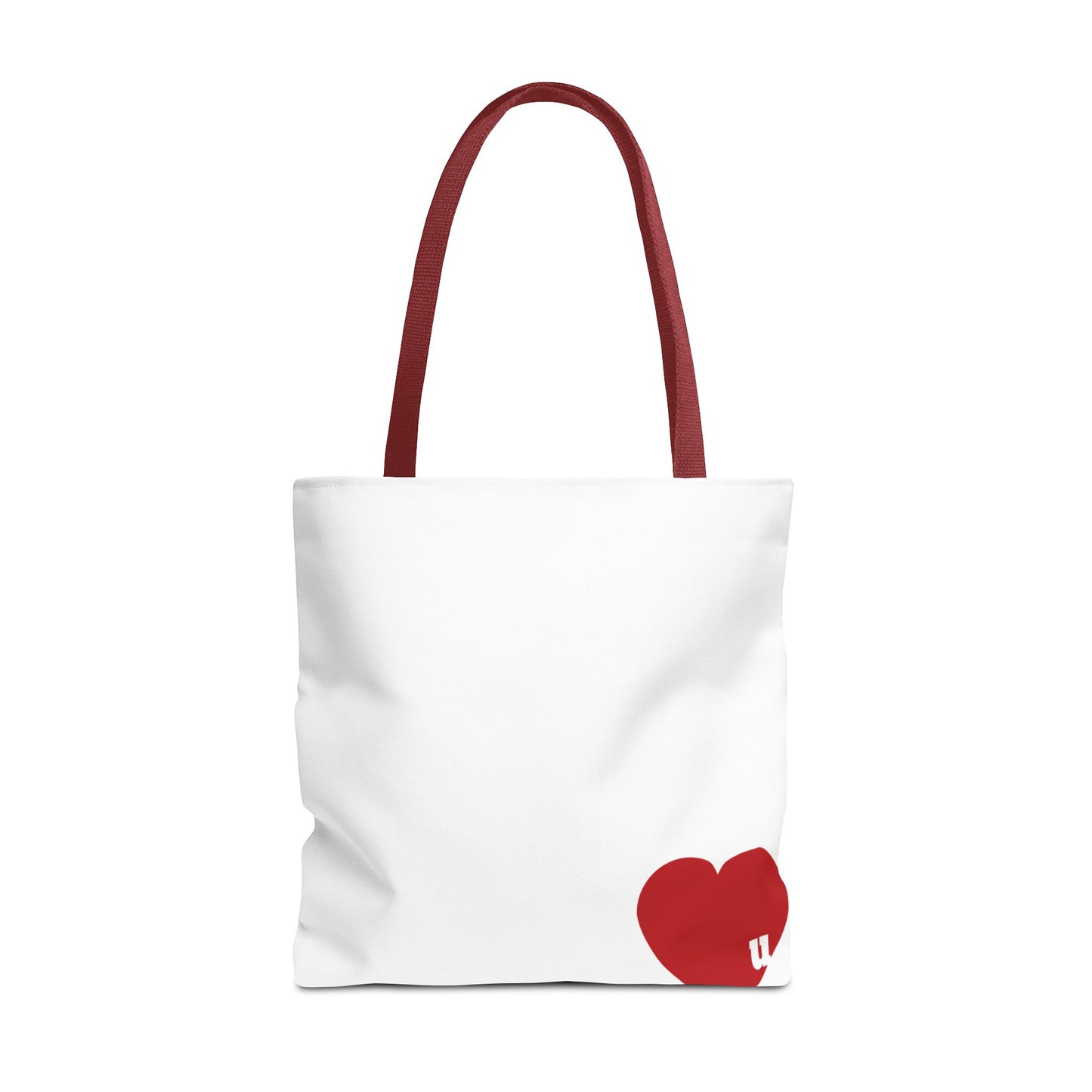 Love u all Tote, in White