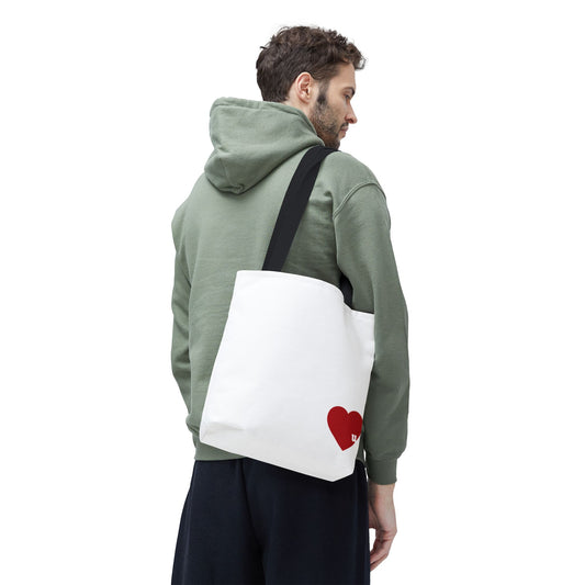 Love u all Tote, in White