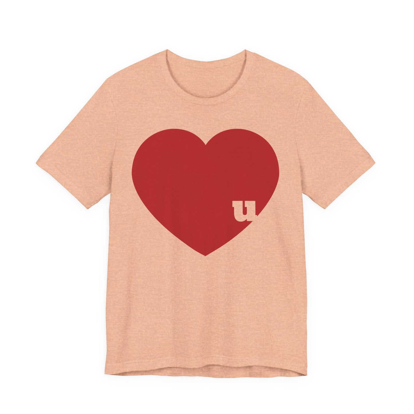 Love u Unisex Lightweight Jersey Tee
