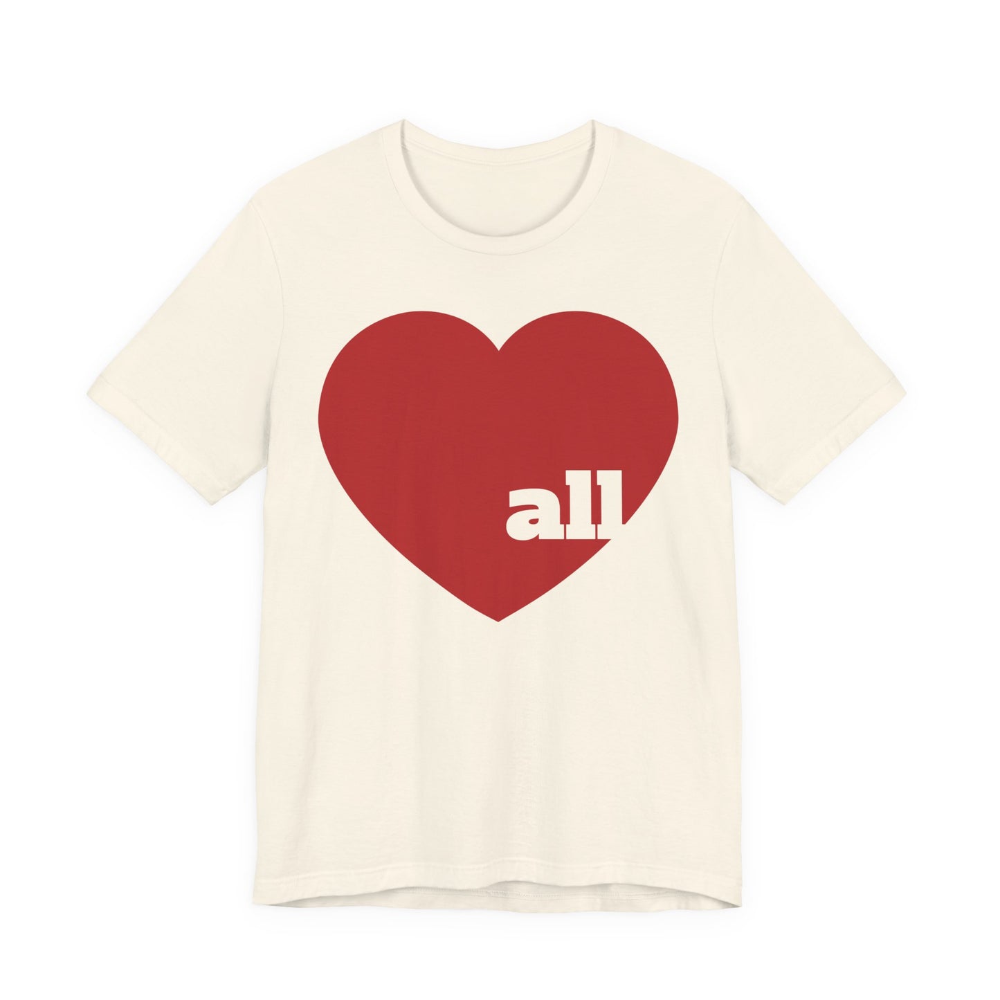 Love all Unisex Lightweight Jersey Tee