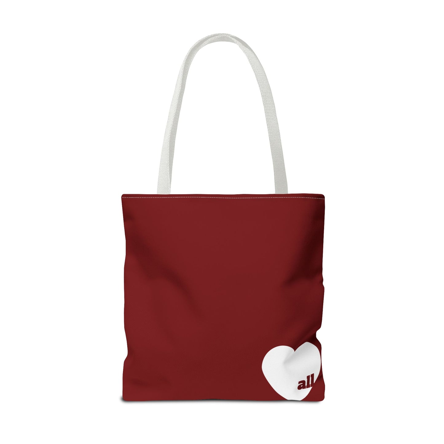 Love u all Tote, in Red