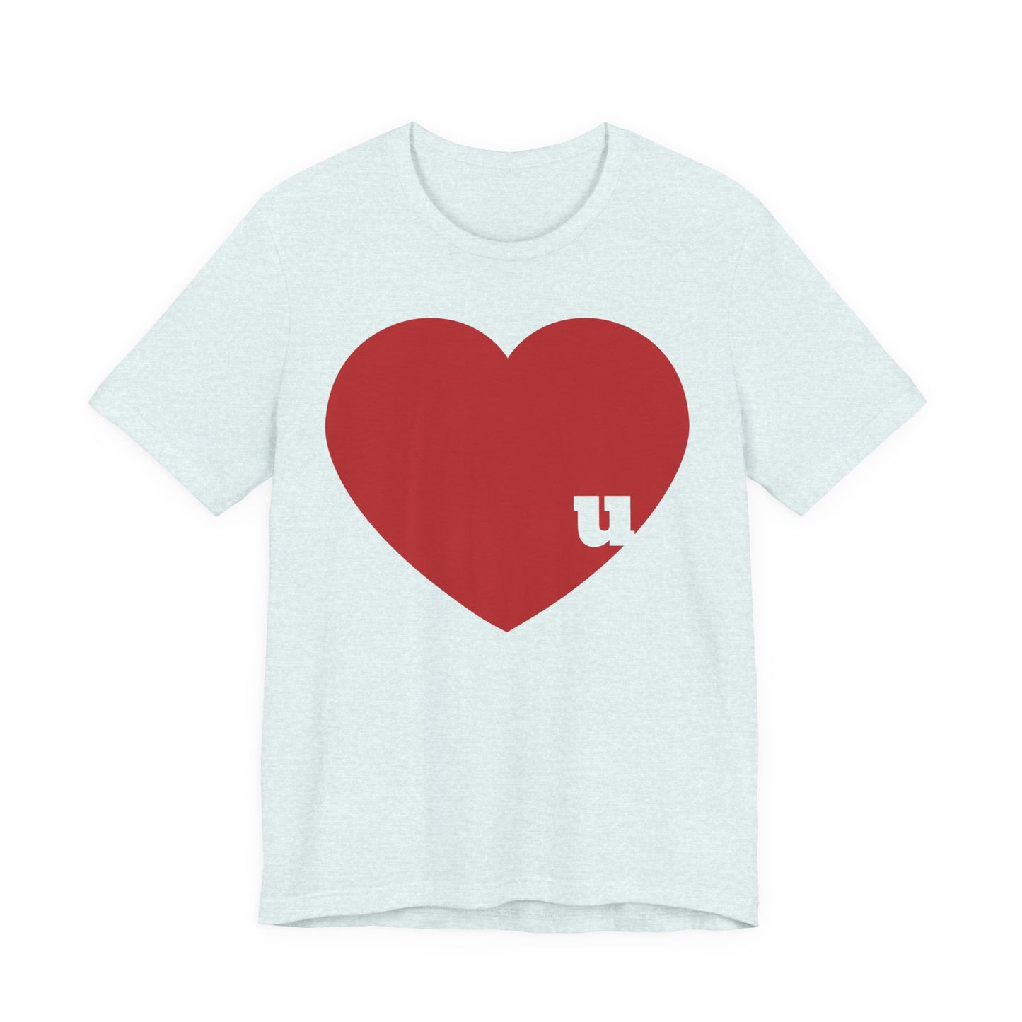 Love u Unisex Lightweight Jersey Tee