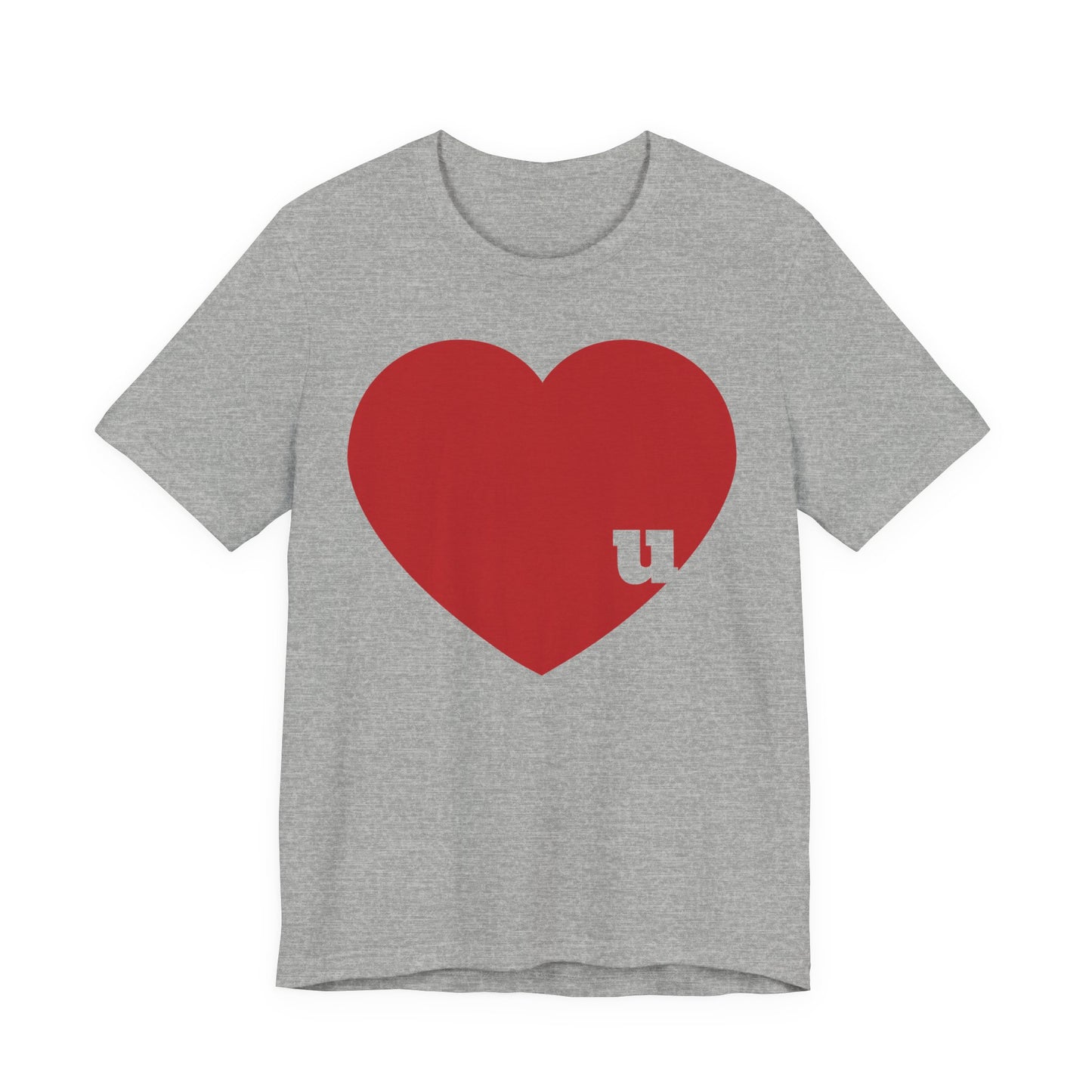 Love u Unisex Lightweight Jersey Tee