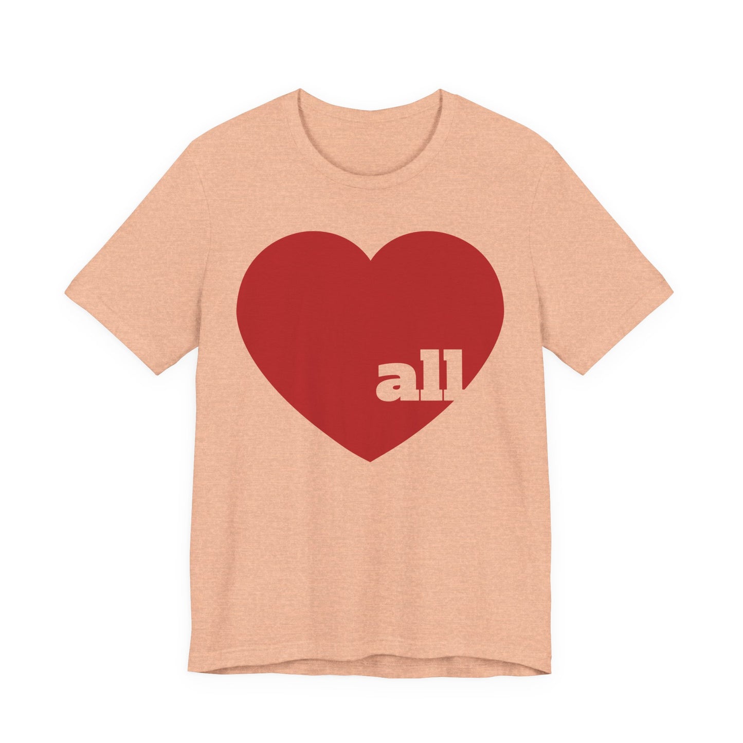 Love all Unisex Lightweight Jersey Tee