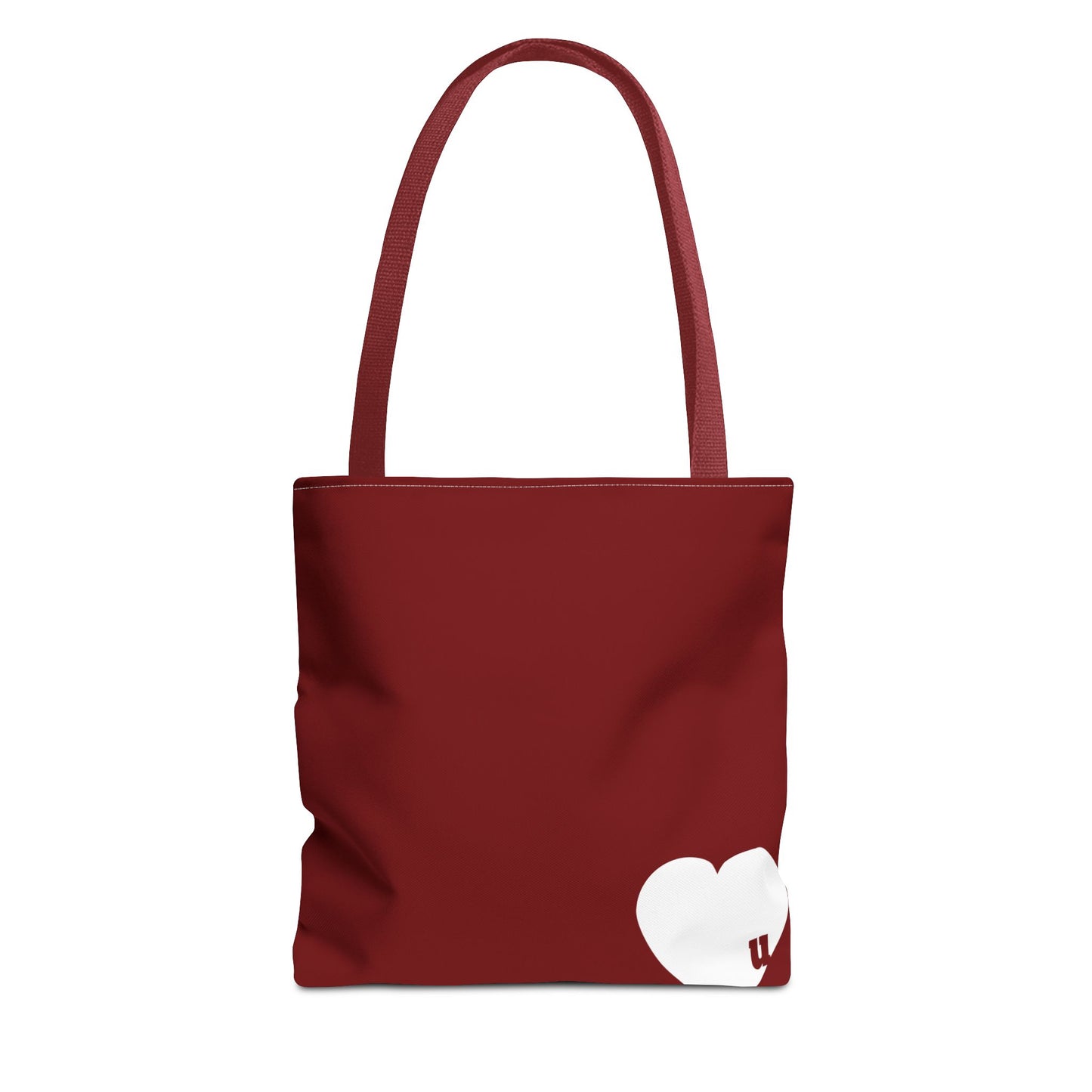 Love u all Tote, in Red