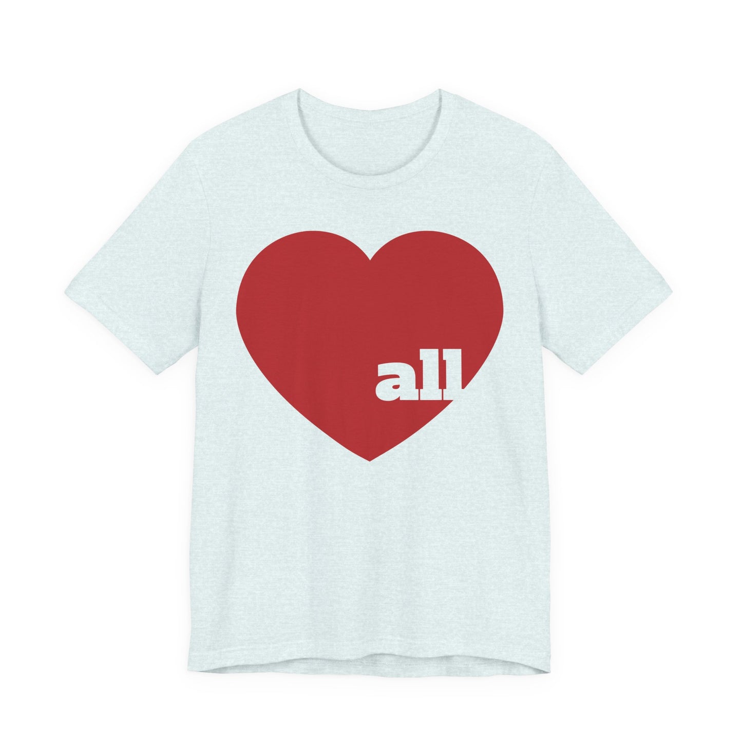 Love all Unisex Lightweight Jersey Tee