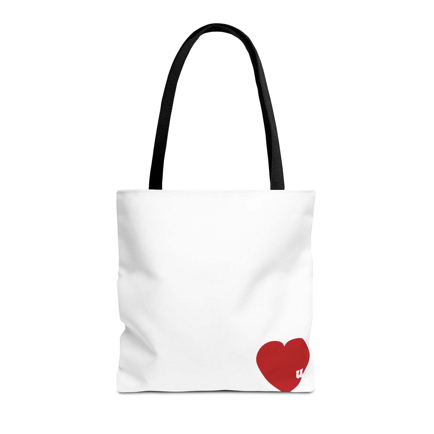 Love u all Tote, in White