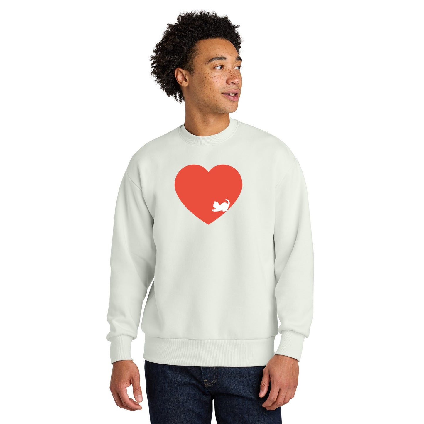 Love Stray Kitty Unisex Sweatshirt