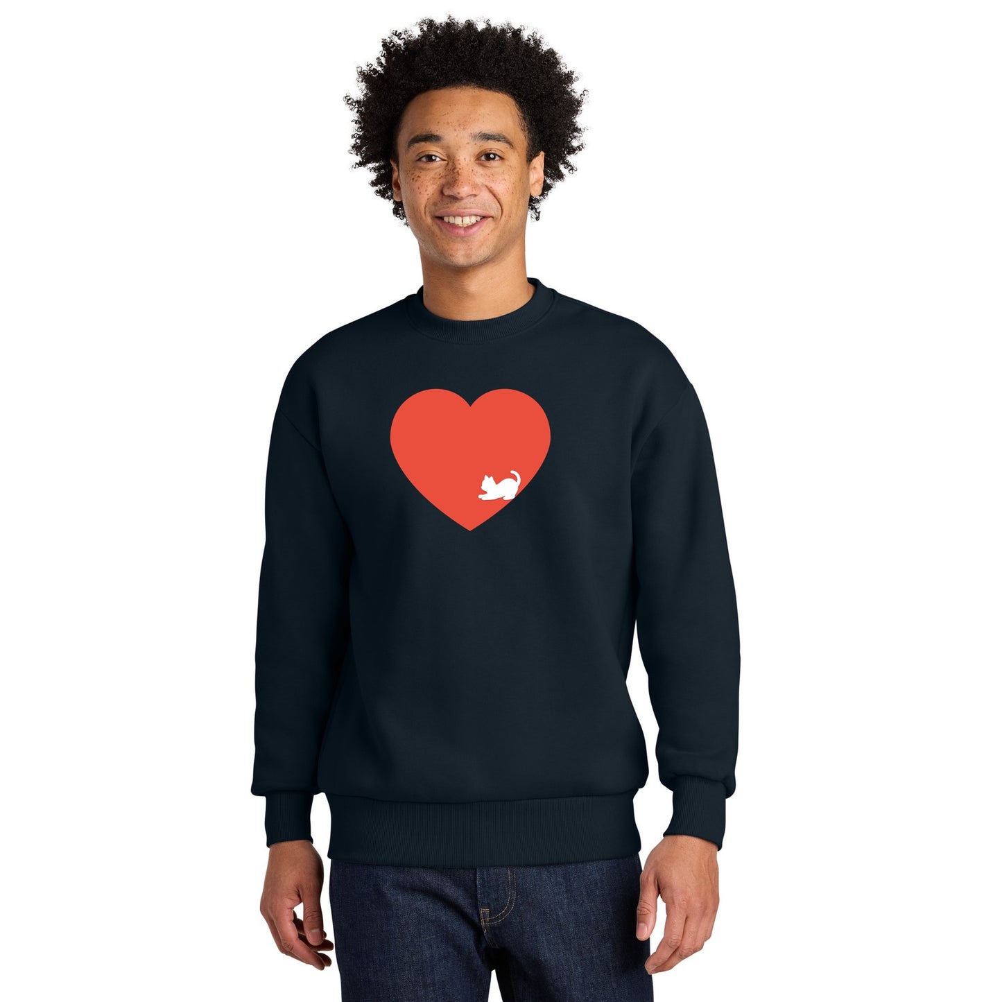 Love Stray Kitty Unisex Sweatshirt