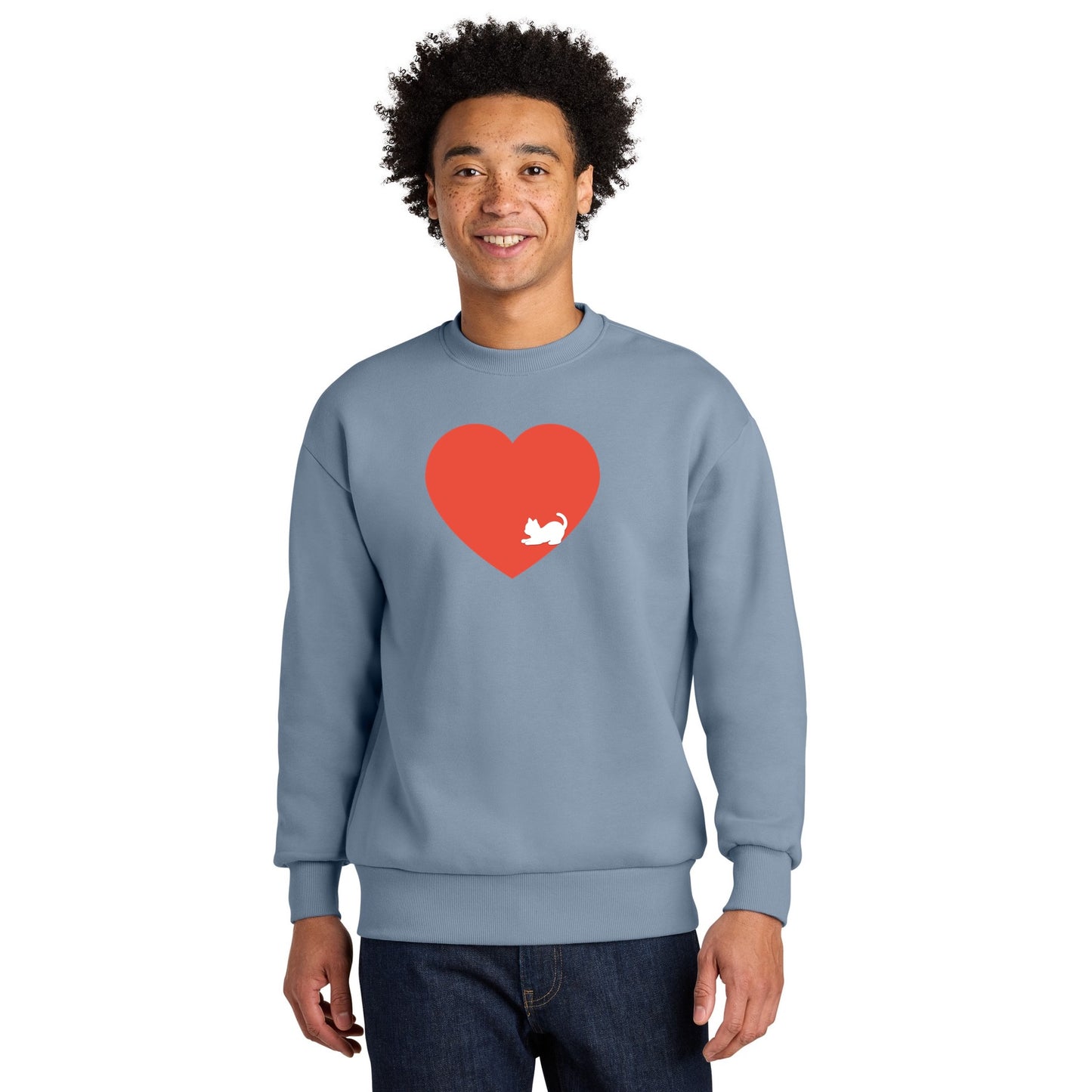 Love Stray Kitty Unisex Sweatshirt