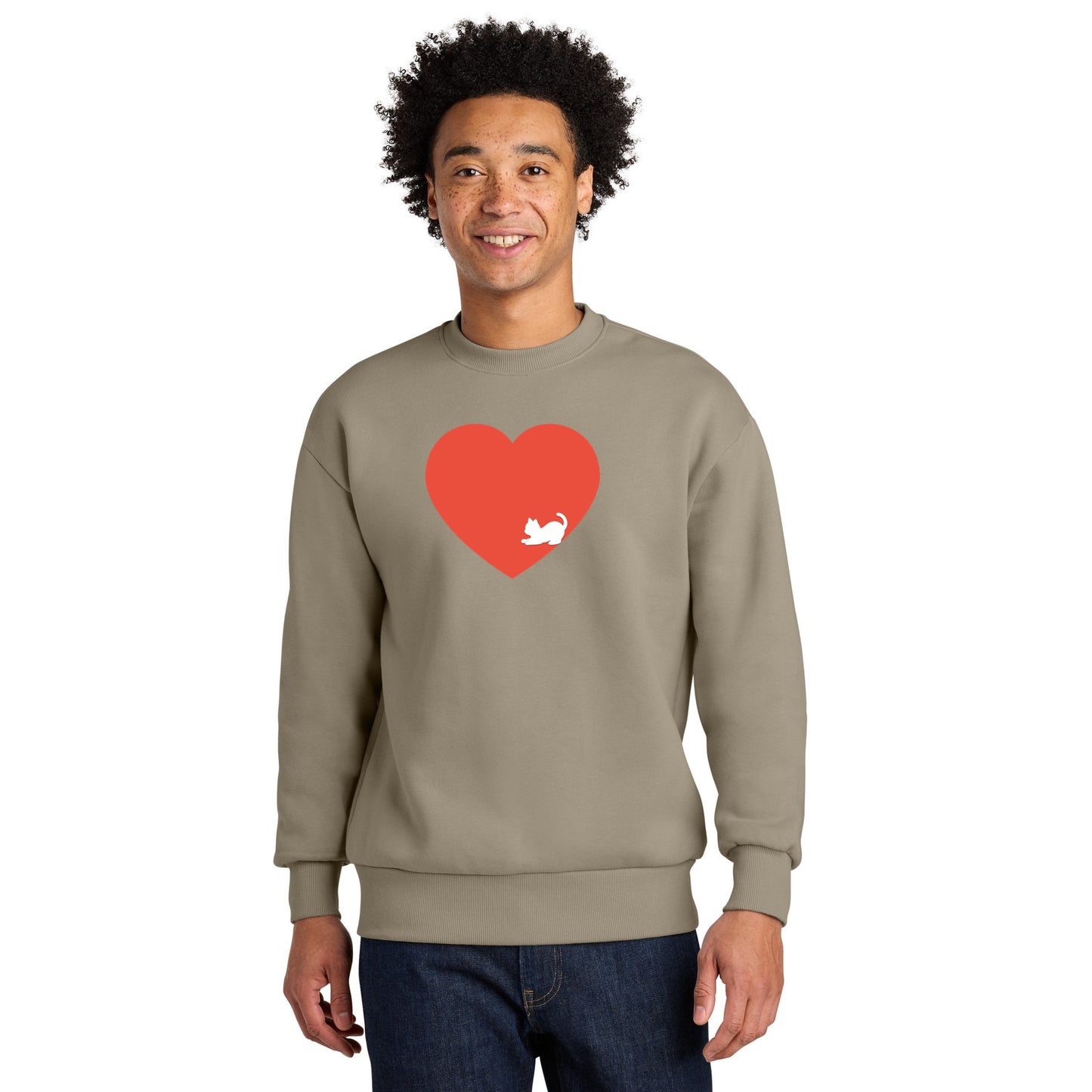 Love Stray Kitty Unisex Sweatshirt
