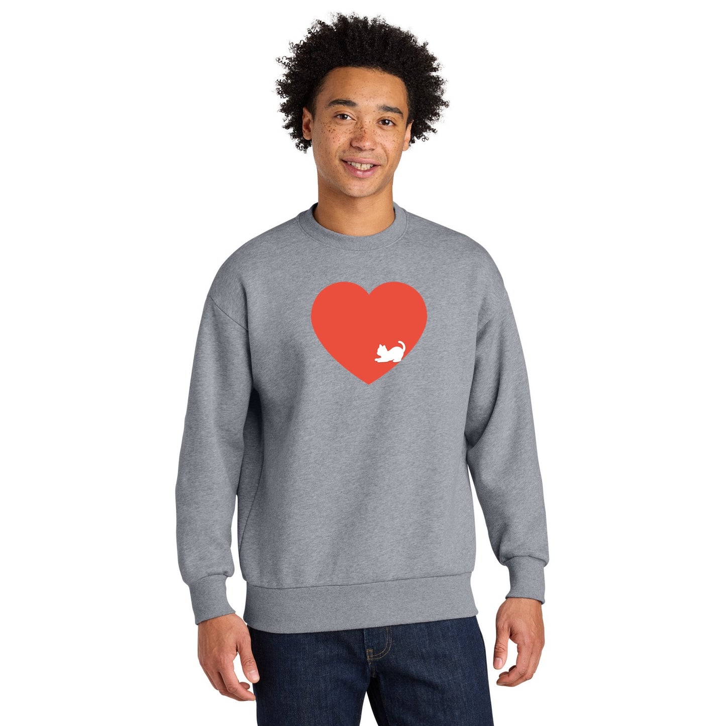 Love Stray Kitty Unisex Sweatshirt