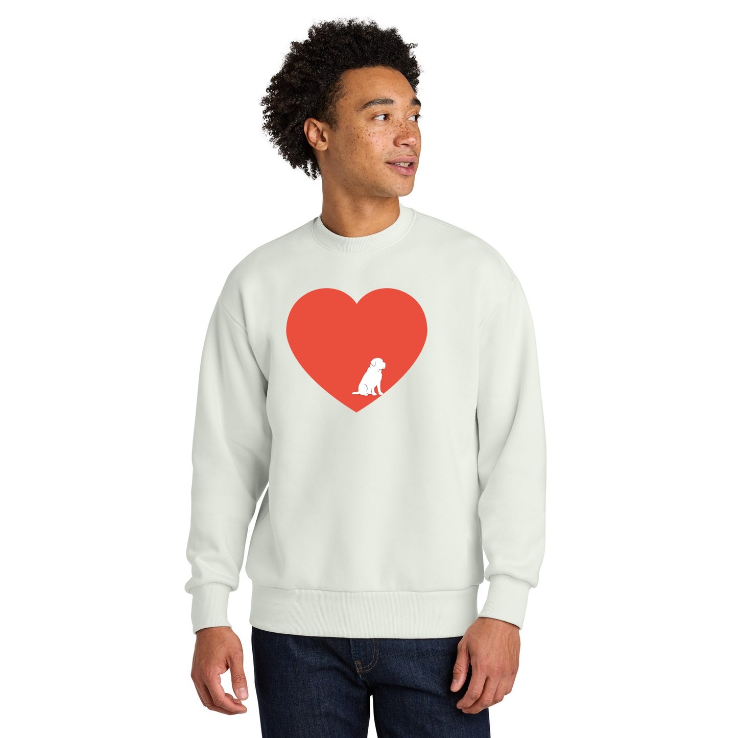 Love Senior Dog Unisex Sweatshirt