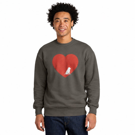 Love Senior Dog Unisex Sweatshirt