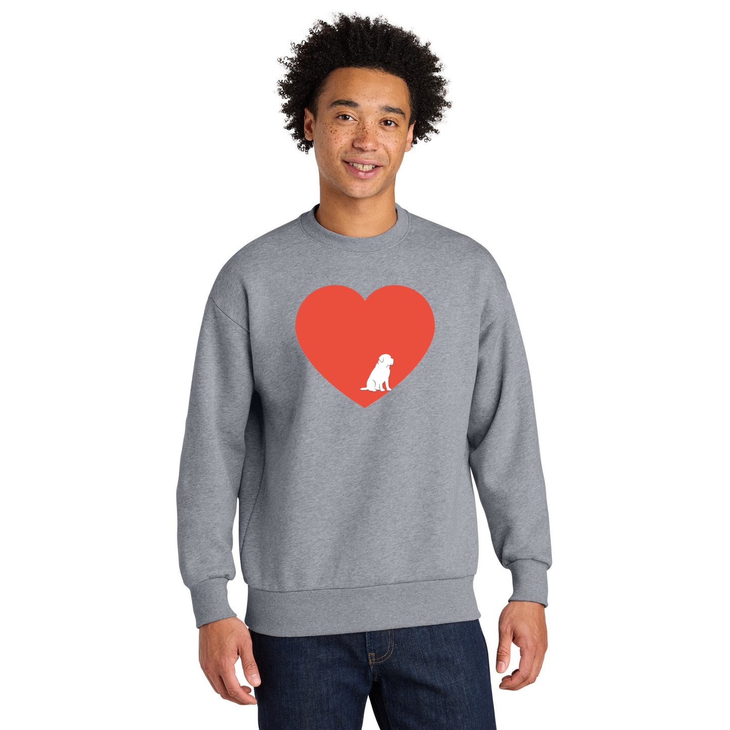 Love Senior Dog Unisex Sweatshirt
