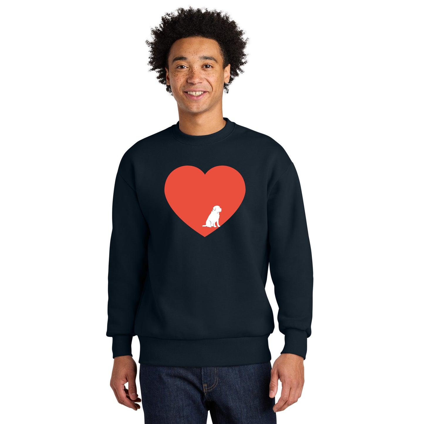 Love Senior Dog Unisex Sweatshirt