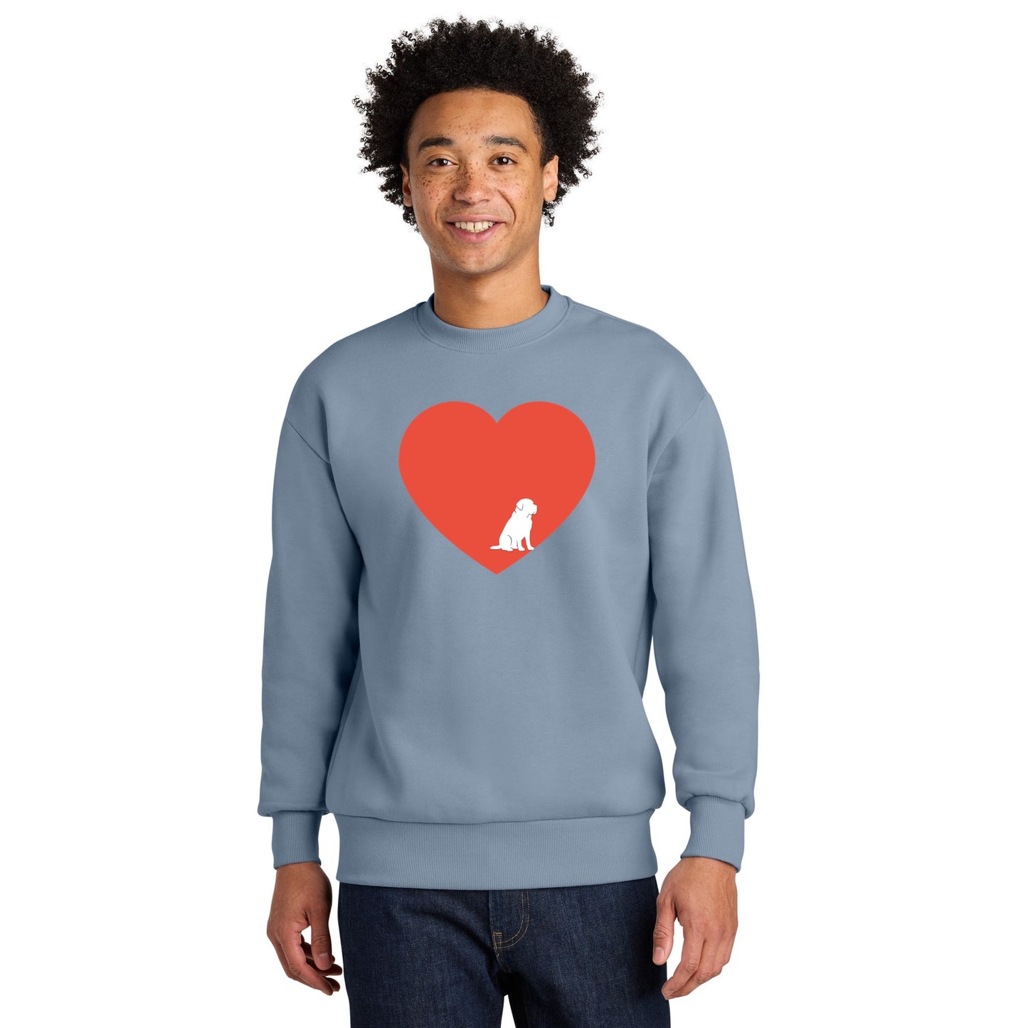 Love Senior Dog Unisex Sweatshirt