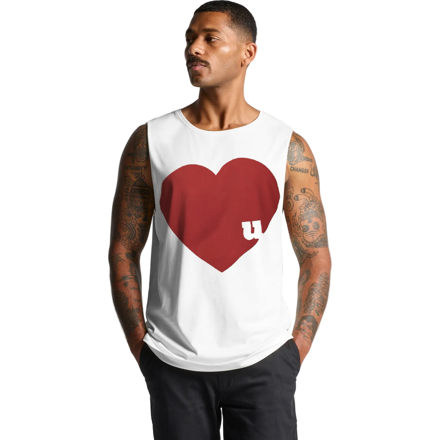 Love u Unisex Cutoff Tank