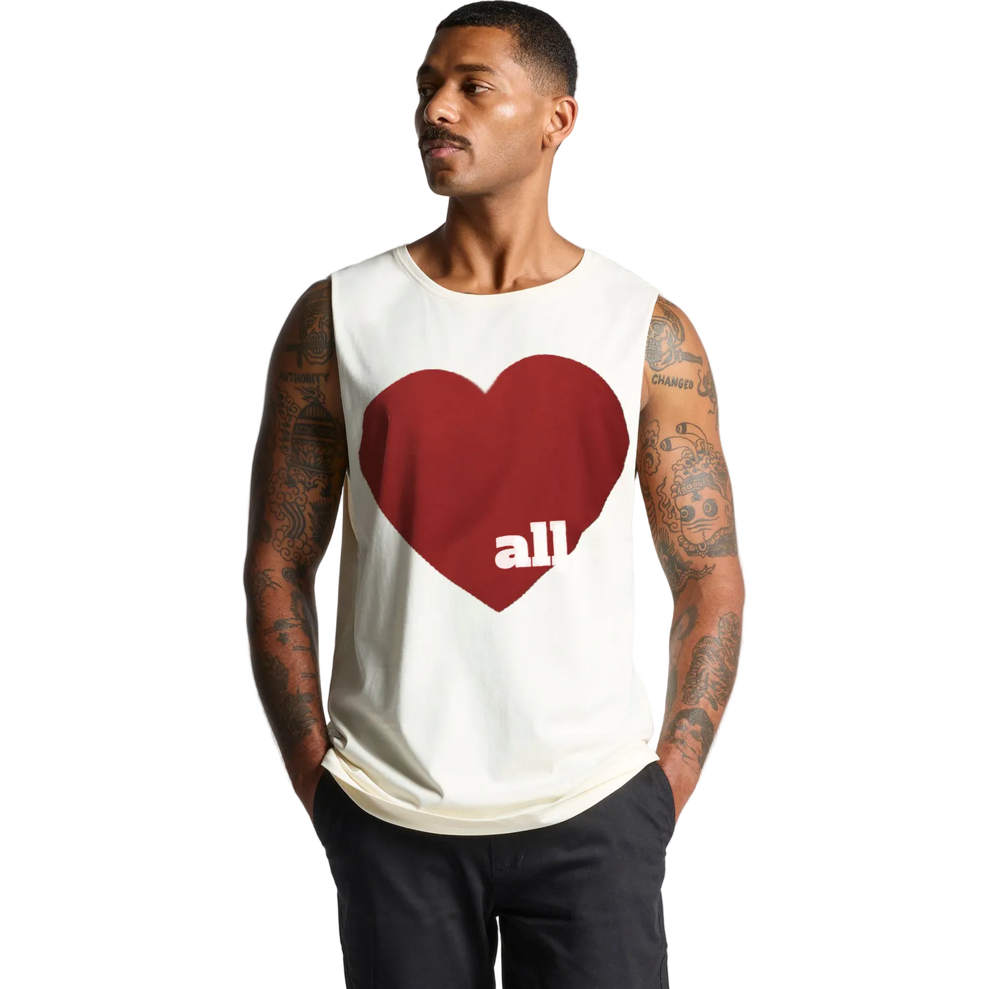 Love all Unisex Cutoff Tank
