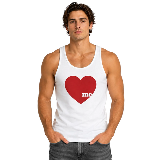 Love me Unisex Lightweight Jersey Tank