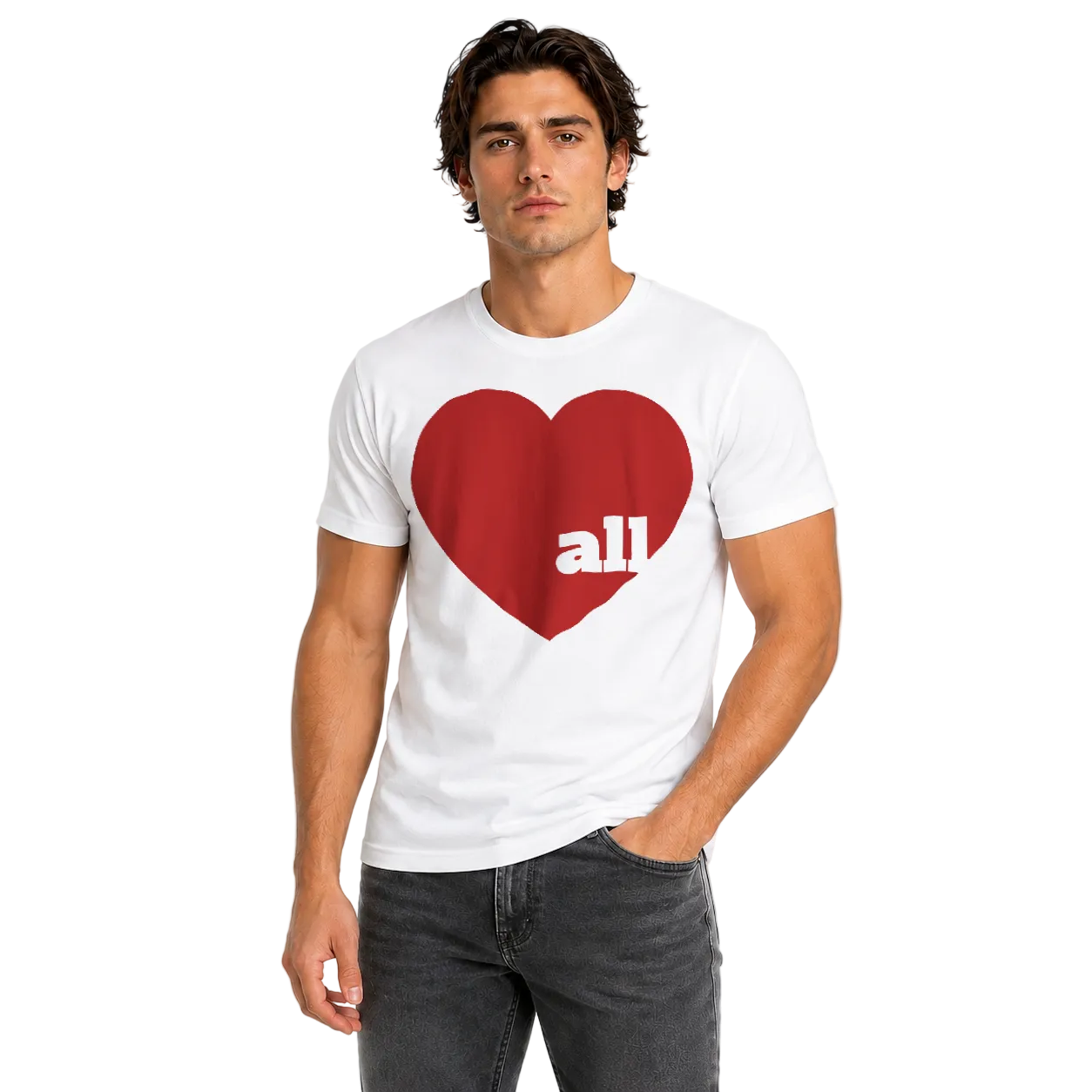 Love all Unisex Lightweight Jersey Tee