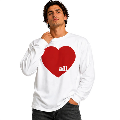 Love all Unisex Heavyweight Long Sleeve Tee