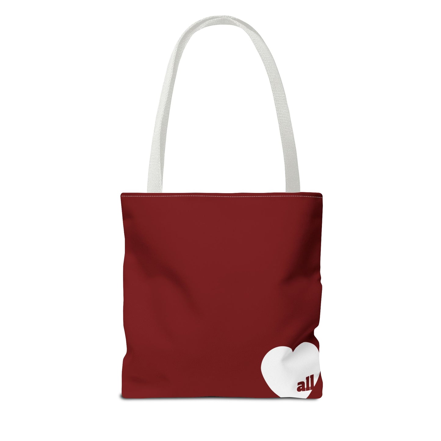 Love u all Tote, in Red