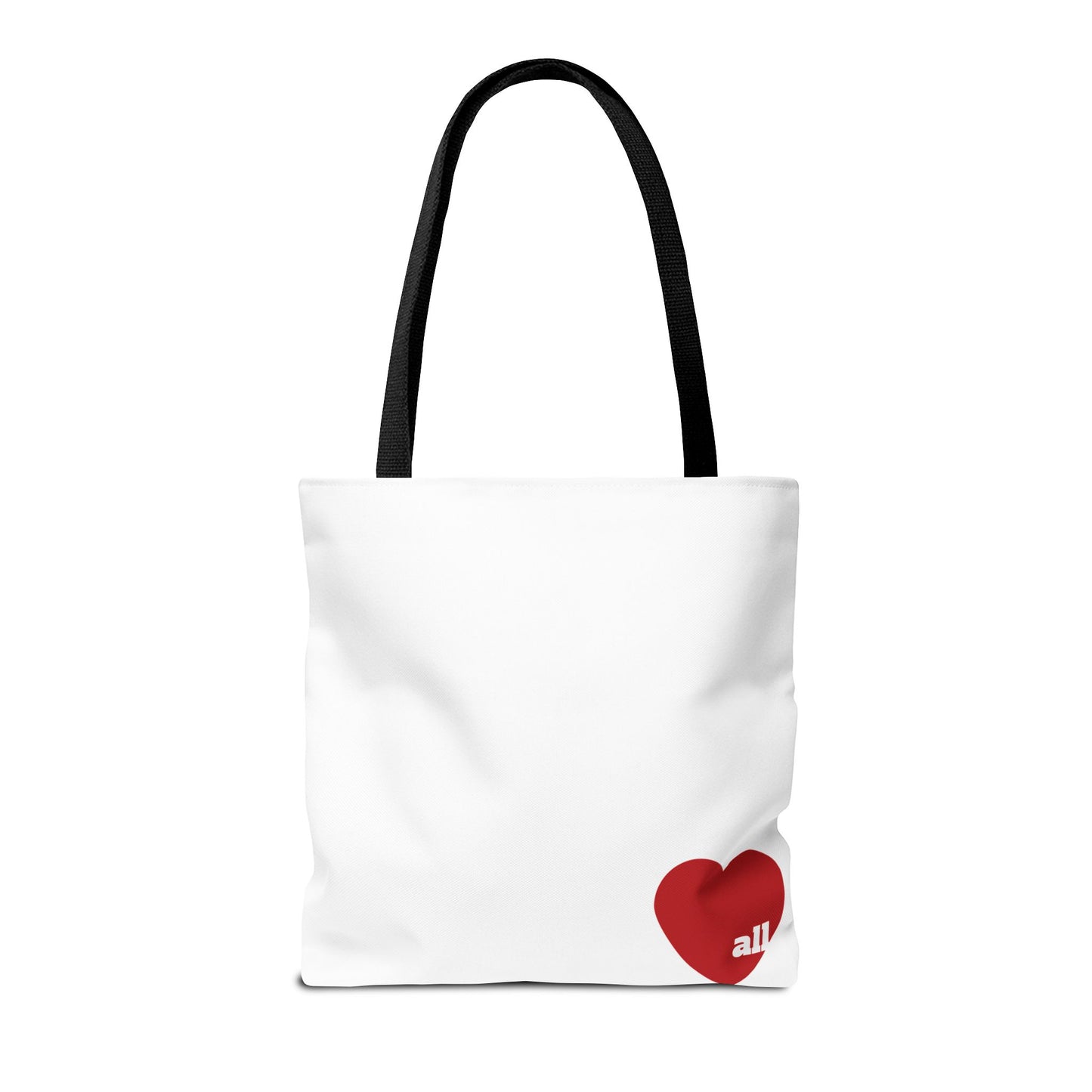 Love u all Tote, in White