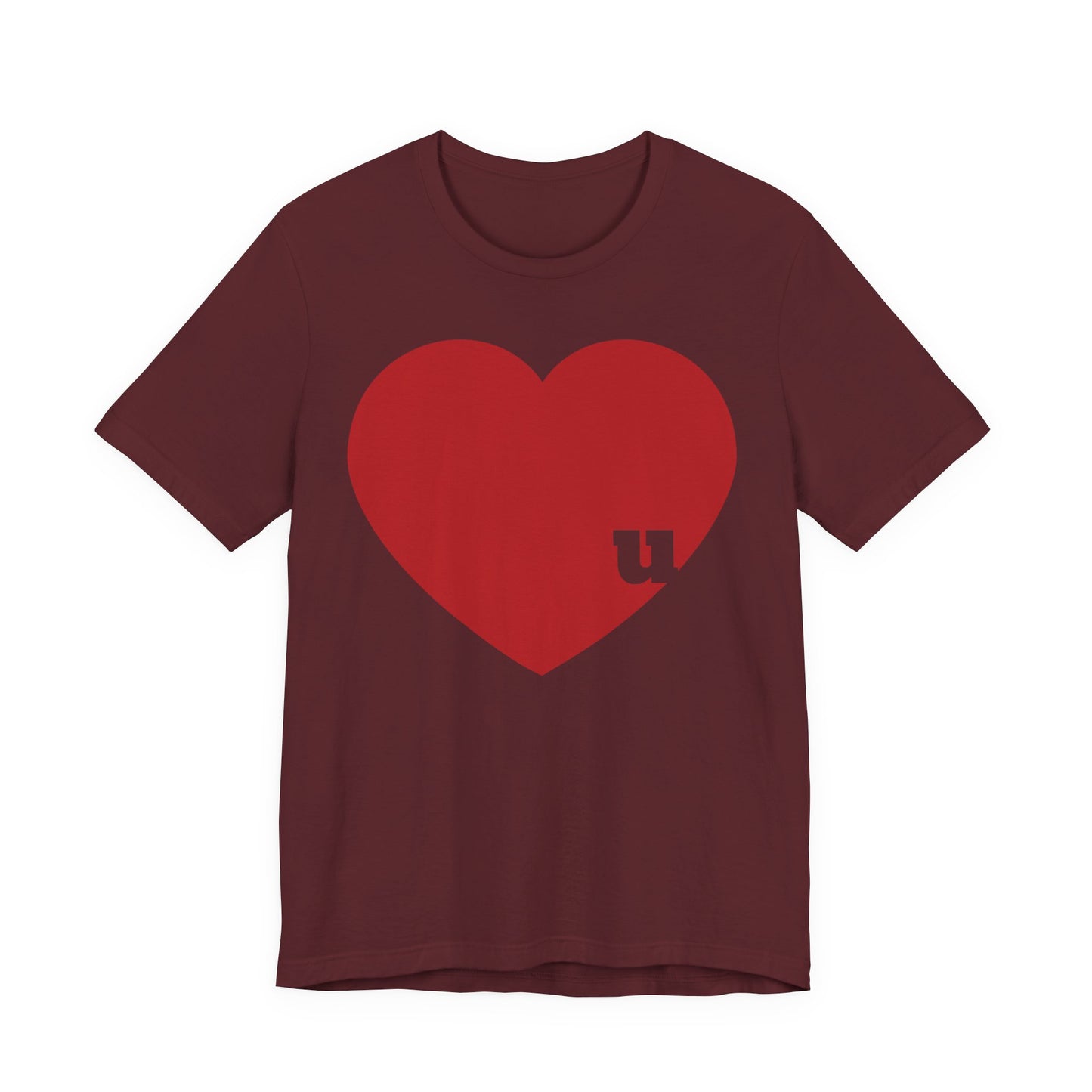 Love u Unisex Lightweight Jersey Tee