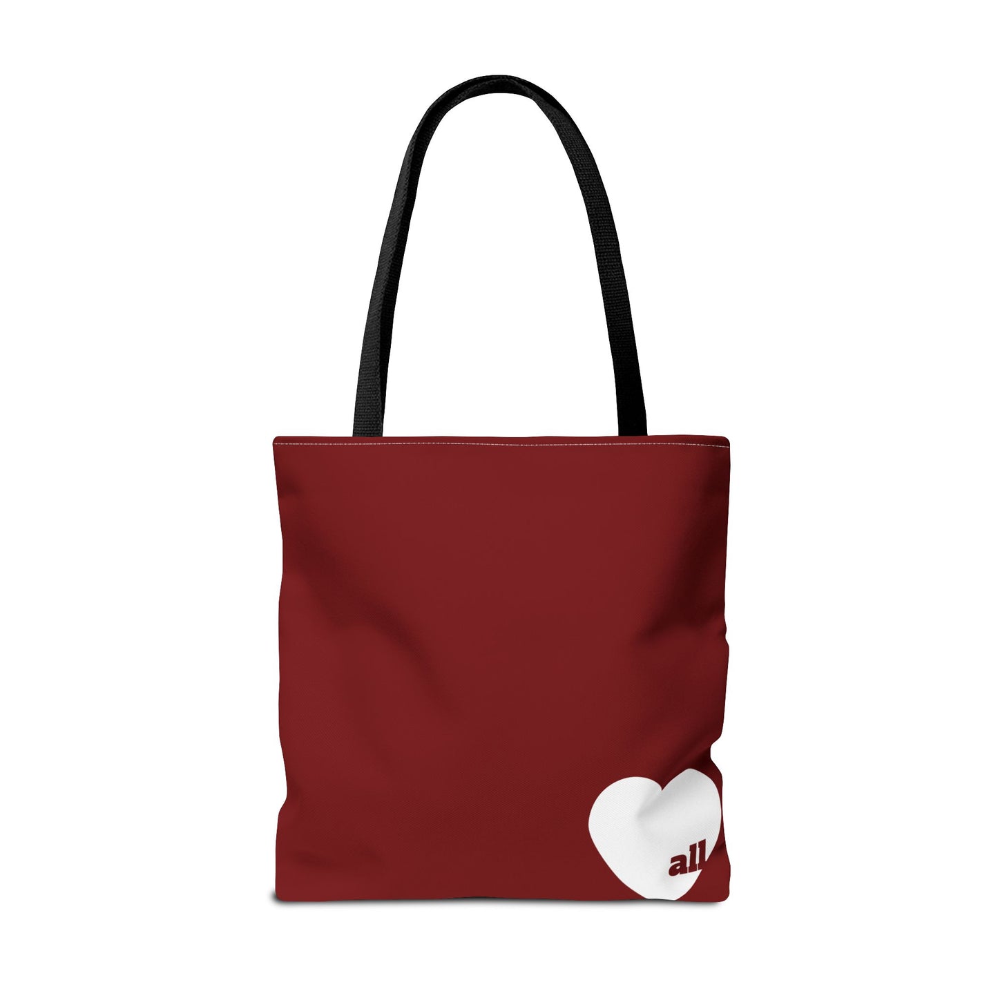 Love u all Tote, in Red
