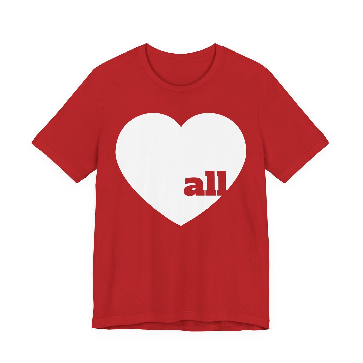 Love all Unisex Lightweight Jersey Tee