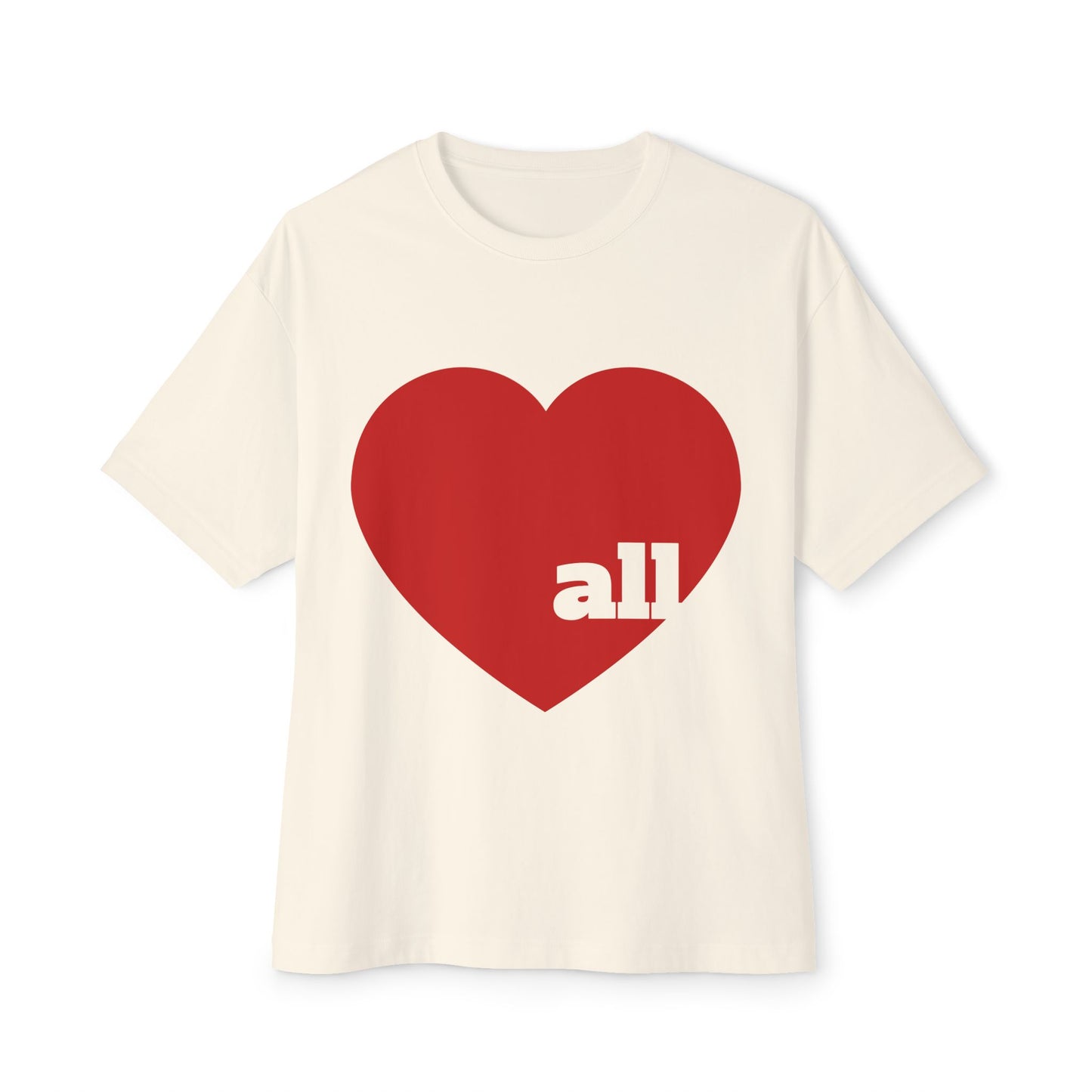 Love all Unisex Oversized Boxy Tee