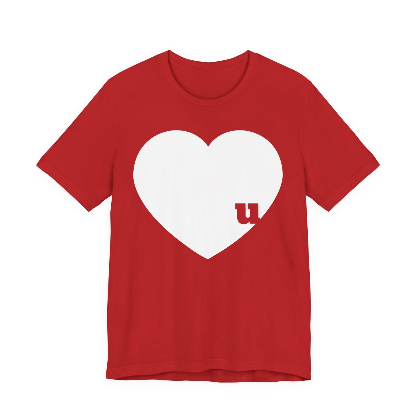Love u Unisex Lightweight Jersey Tee