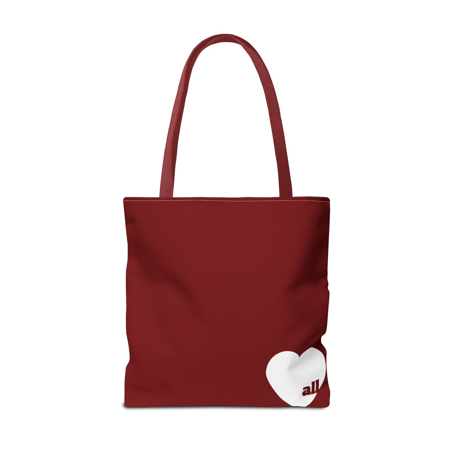 Love u all Tote, in Red