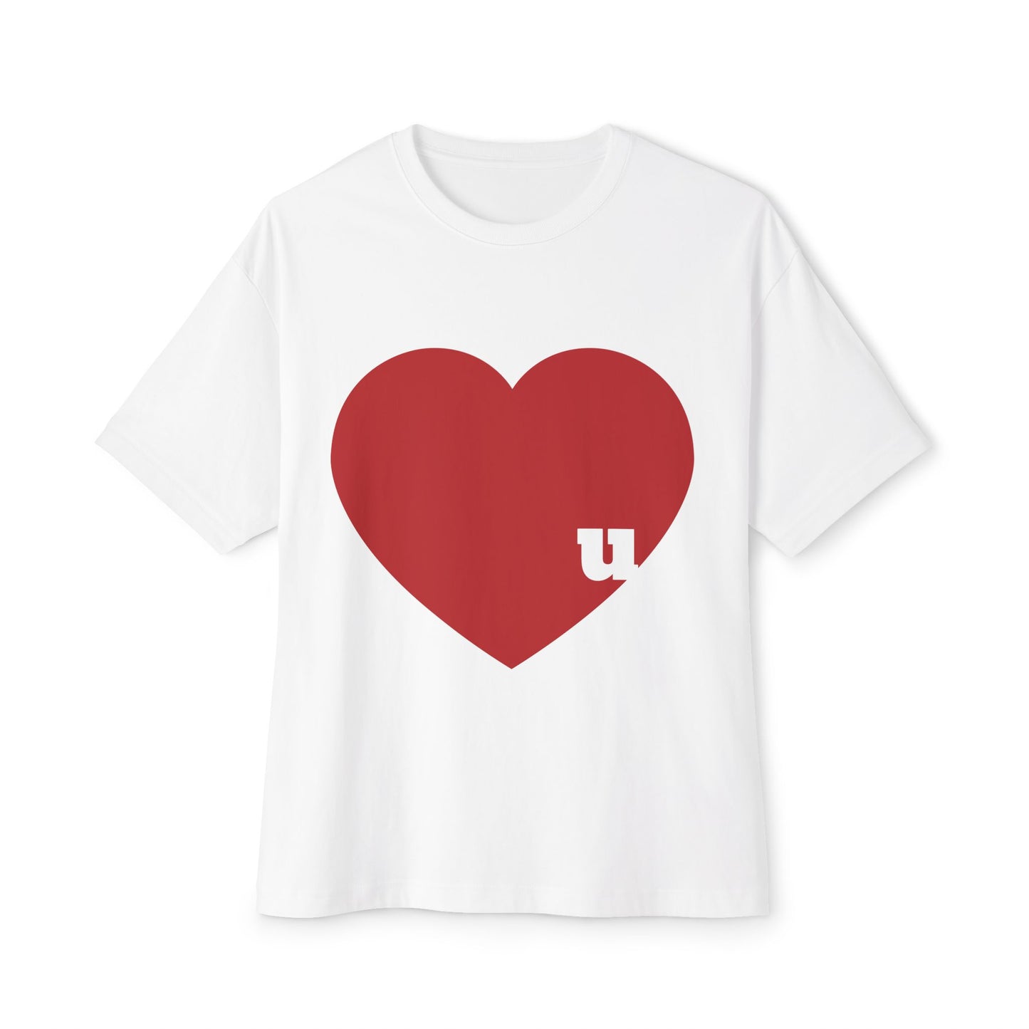 Love u Unisex Oversized Boxy Tee