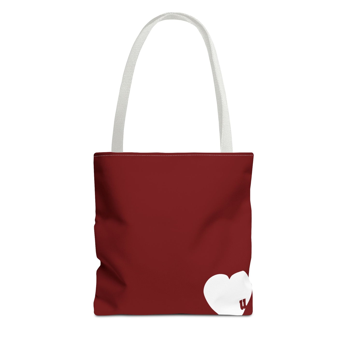 Love u all Tote, in Red