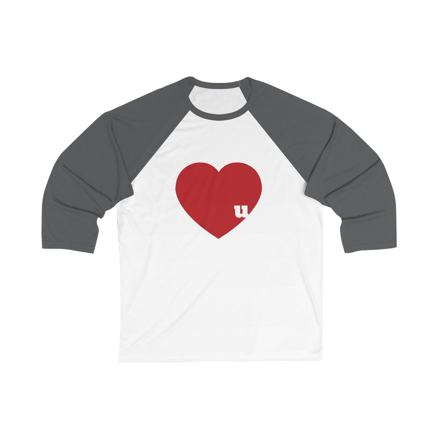 Love u Unisex ¾  Sleeve Baseball Tee