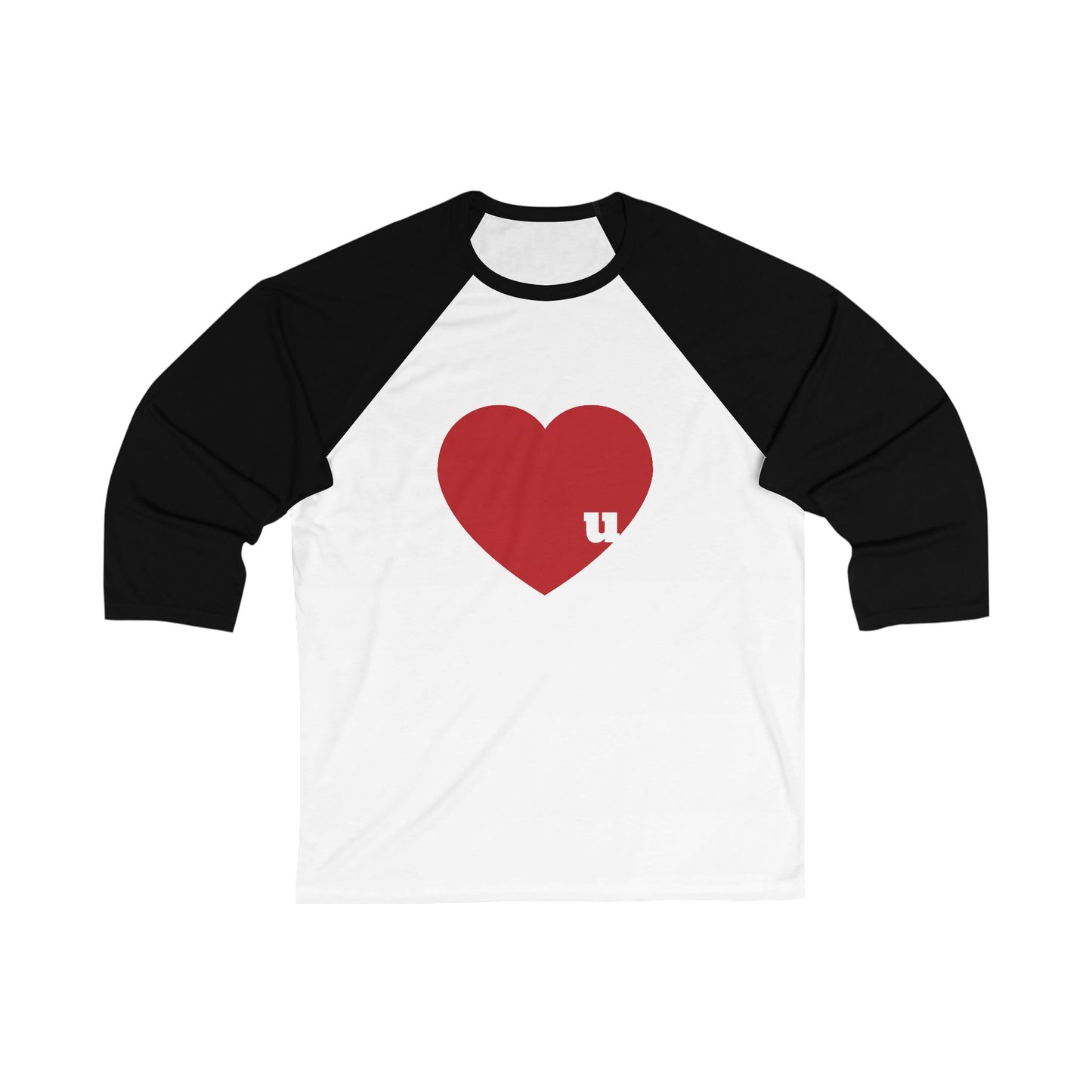 Love u Unisex ¾  Sleeve Baseball Tee